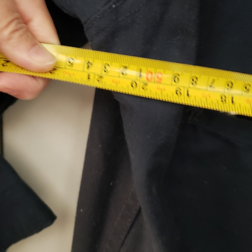 KEY Work Coveralls in Dark Navy with White Logo - Picture 6 of 11